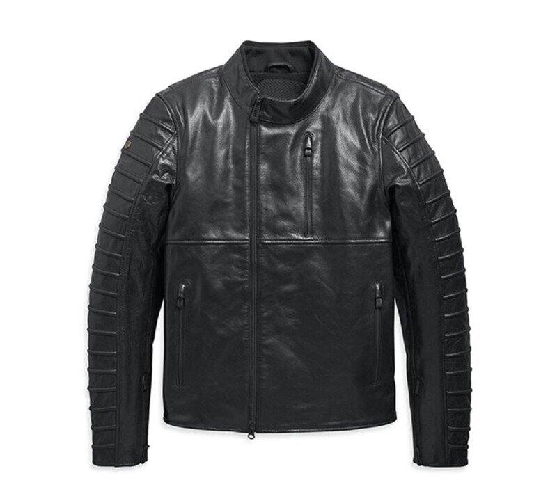 Men's Ozello Perforated Leather Jacket