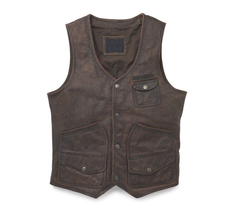 Men's Bremen Leather Vest
