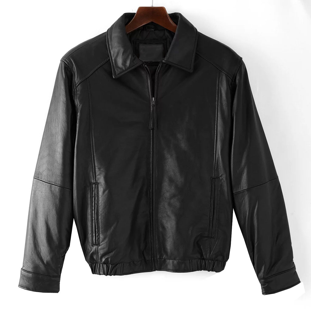 Mens Excelled Leather Bomber Jacket Core Outfits 
