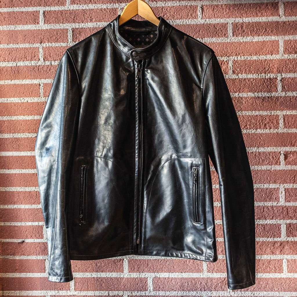 Mission – Men’s Black Leather Jacket