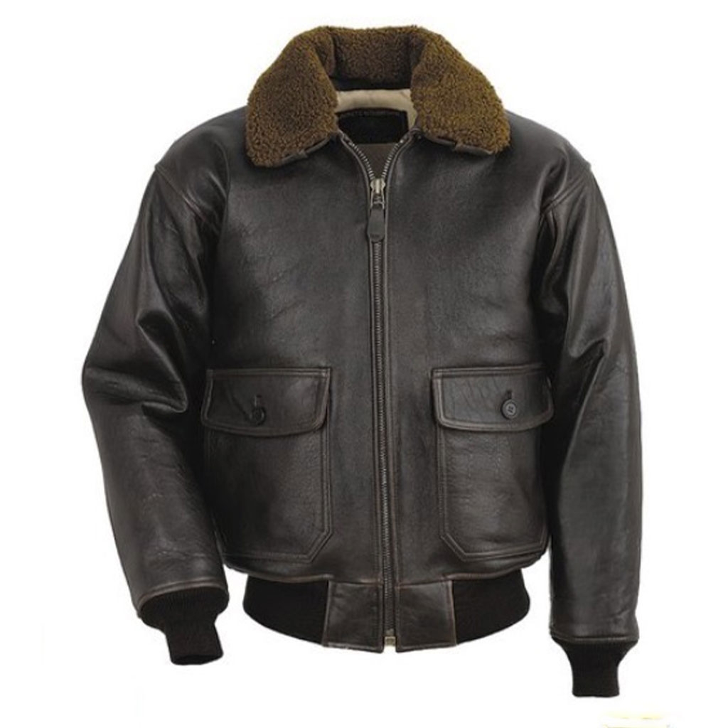 Wings of Gold Leather G-1 Bomber Jacket | Core Outfits