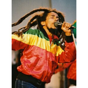 Bob Marley Leather Jacket