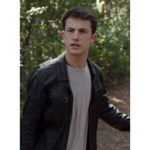 Dylan Minnette 13 Reasons Why Leather Jacket