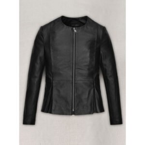 Elizabeth Gillies Dynasty Leather Jacket