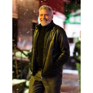 George Clooney Leather jacket