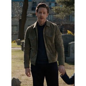 Josh Dallas Manifest Leather Jacket