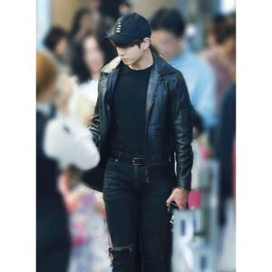 Jungkook Leather Jacket #1