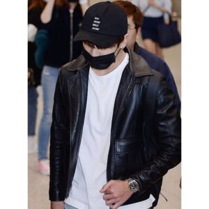 Jungkook Leather Jacket #1