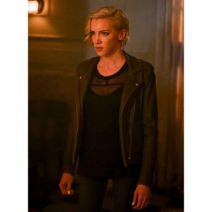 Katie Cassidy Arrow Leather Jacket