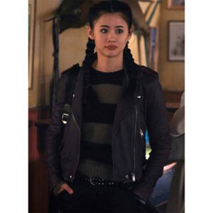 Leah Newis Nancy Drew Leather Jacket