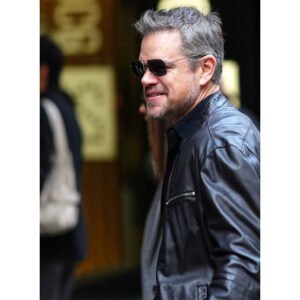 Matt Damon Leather Jacket