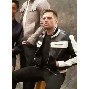 Sebastian Stan Leather Jacket