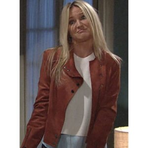 Sharon Case The Young and The Restless Leather Jacket