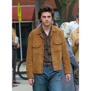 Timothee Chalamet Leather Jacket