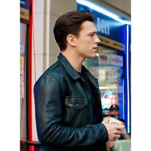 Tom Holland Uncharted Leather Jacket